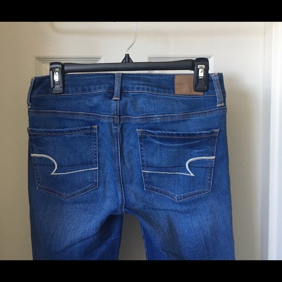 CUTE! AE super stretch jegging jeans size 2 - Picture 8 of 14